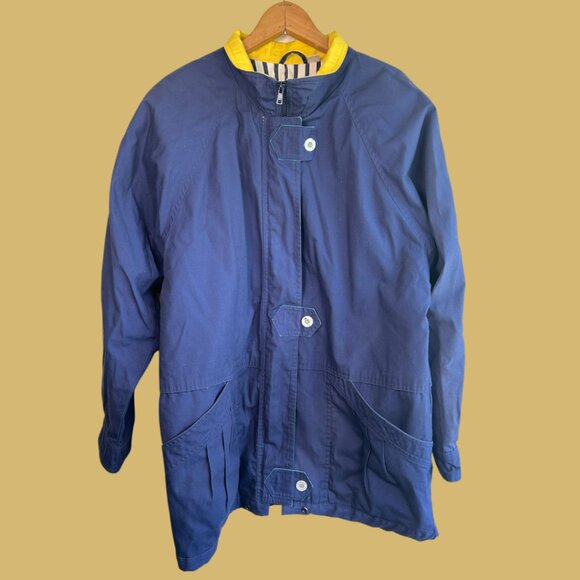 Vintage 1990s Braefair Sport Oversized Nautical Jacket - Picture 1 of 8